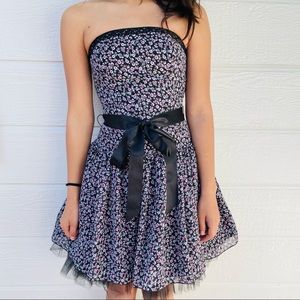 Jessica McClintock floral dress!!!